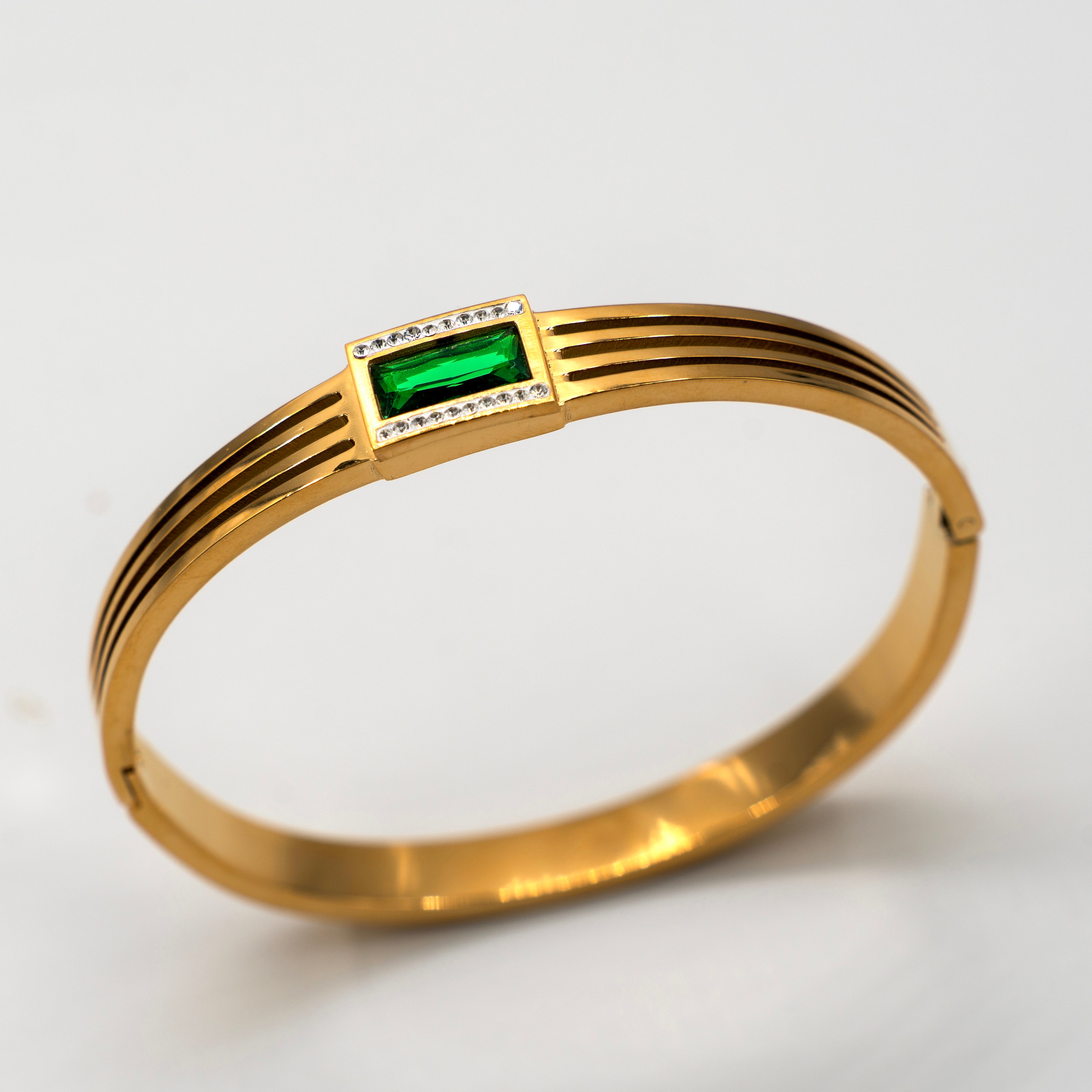 צמיד EMERALD Charm (Gold)